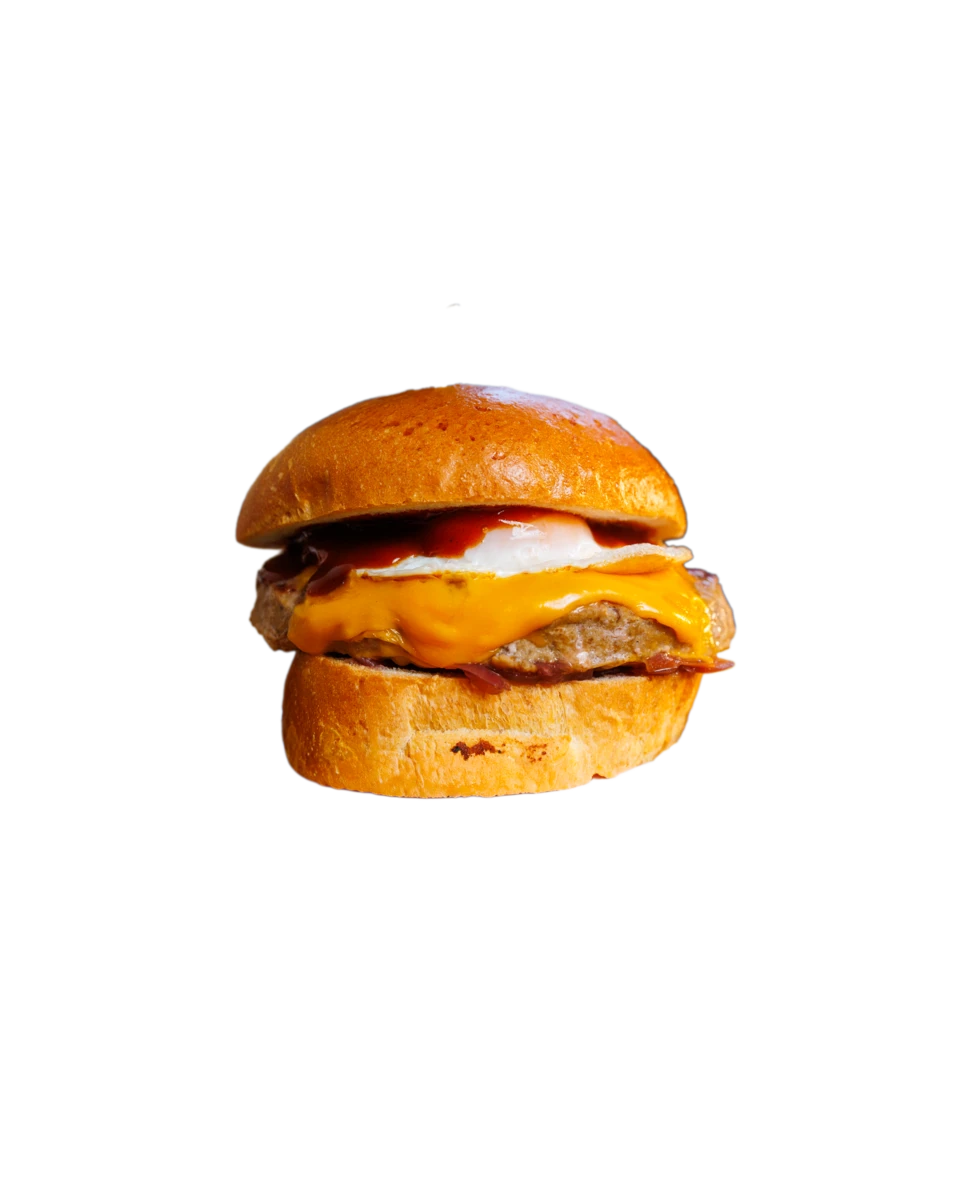 Pumba, burger di cinghiale con uovo fritto e cheddar